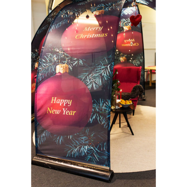 Bannerbow Black Base (Christmas Cross Tunnel)