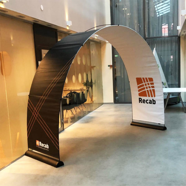 Bannerbow Double-sided Printed Fabric Example