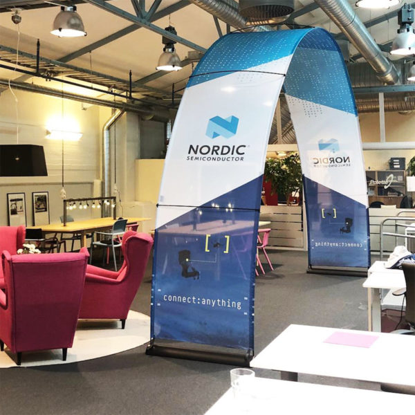 Bannerbow Single-sided Printed Fabric Example