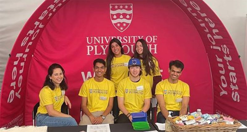 Vibrant Bannerbow Arches Elevate University of Plymouth’s Open Days!